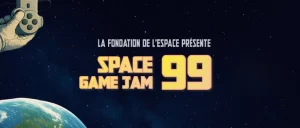 video de présentation du projet Space Game Jam 99 par la Fondation de l'Espace