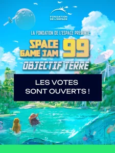 Affiche Space Game Jam 99-VOTES