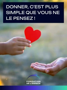 Illustration pour le don à la Fondation de l'Espace